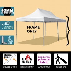 Party Tents Direct Speedy Pop Up Canopy Event Tent Frame ONLY, 10' x 10' (50mm)   